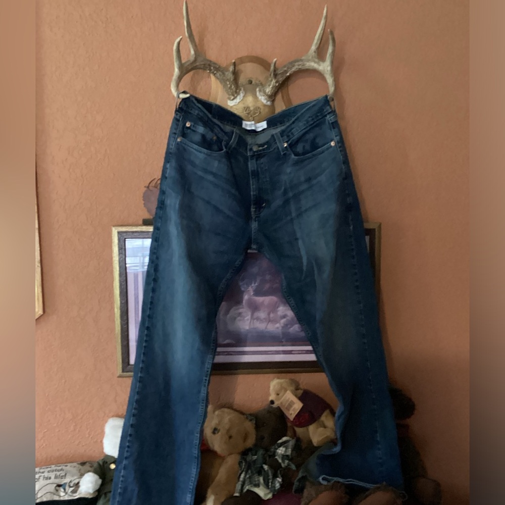 👖 LEVI SIGNATURE S61 RELAXED JEANS  36 X 32 VNUC  😉  O 4
